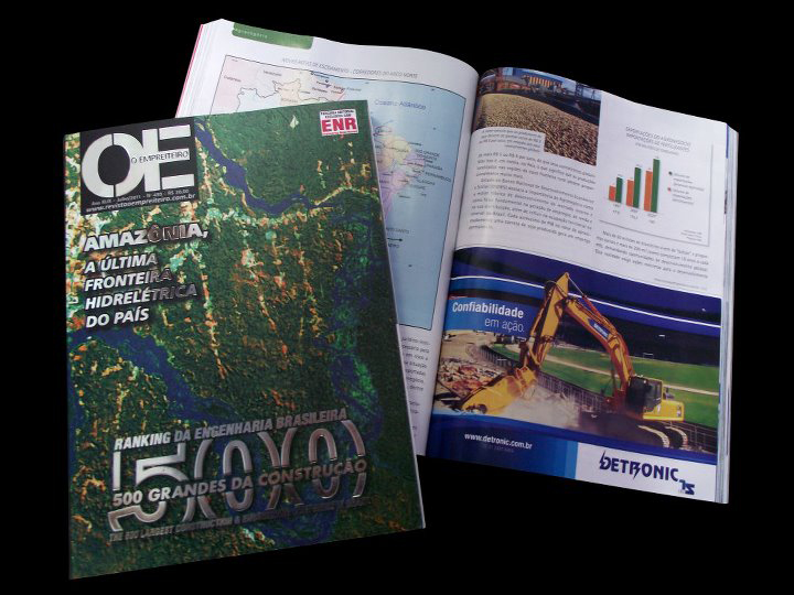 Revista O Empreiteiro 2011 - Ranking da Engenharia Brasileira - 500 Grandes da Construção